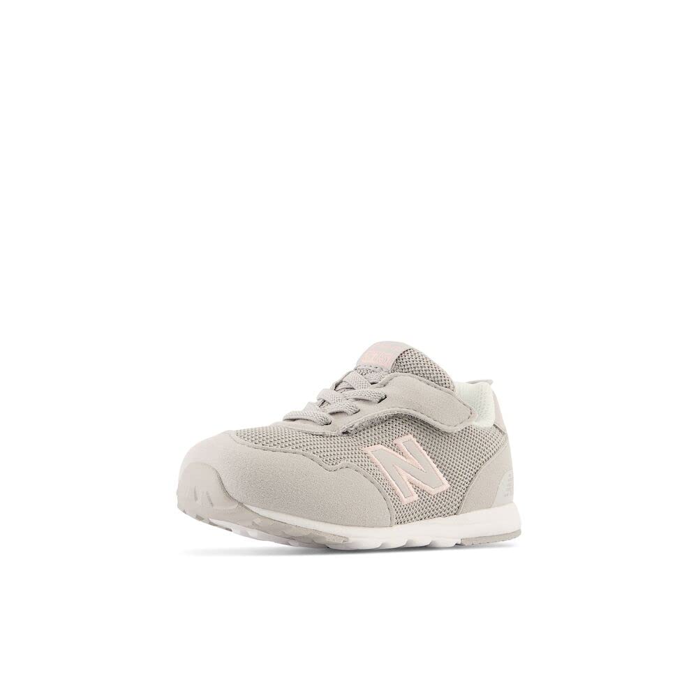 New Balance Zapatillas 515 V1 New-b para Niño Pequeño (Talla 10 Toddler / Nube de Lluvia y Rosa)