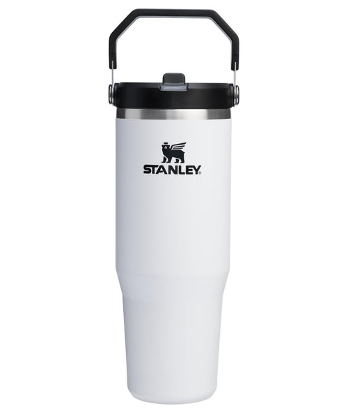 STANLEY Vaso Térmico IceFlow 2.0 con Pajilla Abatible y Asa de 30 oz (Tiza)