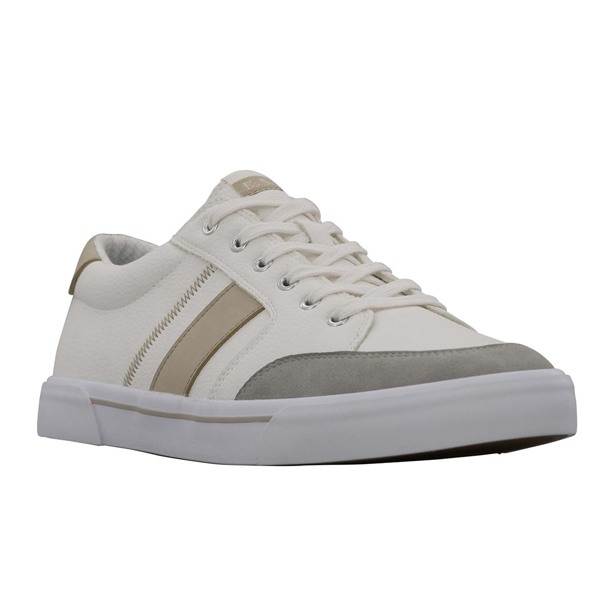 Ben Sherman Men's Hawthorn Fashion Sneaker, White/Doeskin