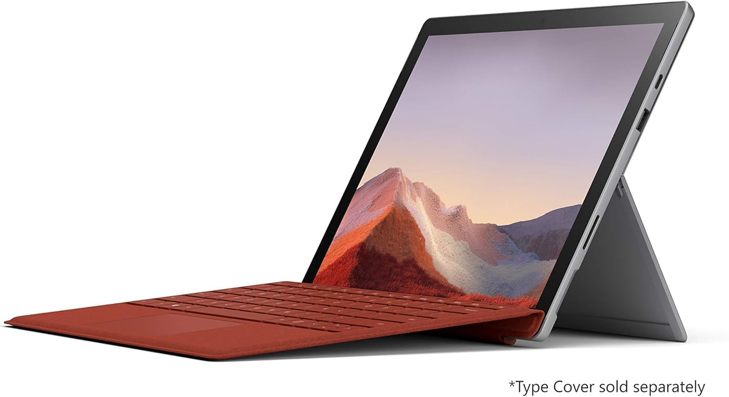 Microsoft Tableta 2-en-1 Surface Pro 7 (256GB / Renovada / Platinum Silver)