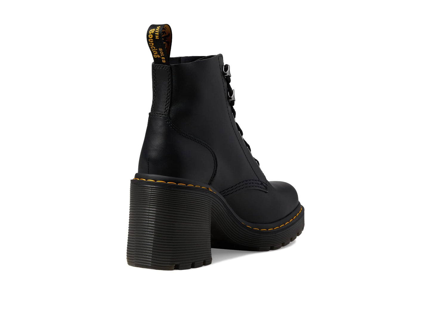 Dr. Martens Botas Jesy con 6 Lazos para Mujer (Talla 6 / Negro Sendal)