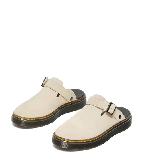 Dr. Martens Unisex Carlson Mule, Warm Sand Eh Suede Mb