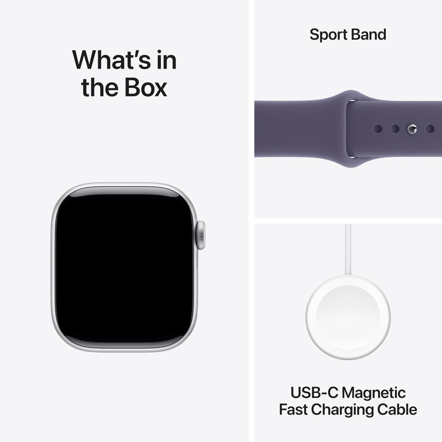 Apple Watch Series 11 (GPS 42mm / Silver y Purple Fog)