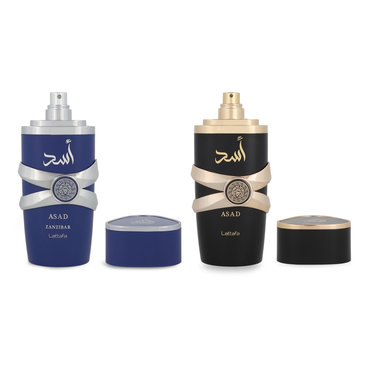 Lattafa Asad 5th Anniversary Edition Set (2 × 3.4 Ounce / 100 ml)