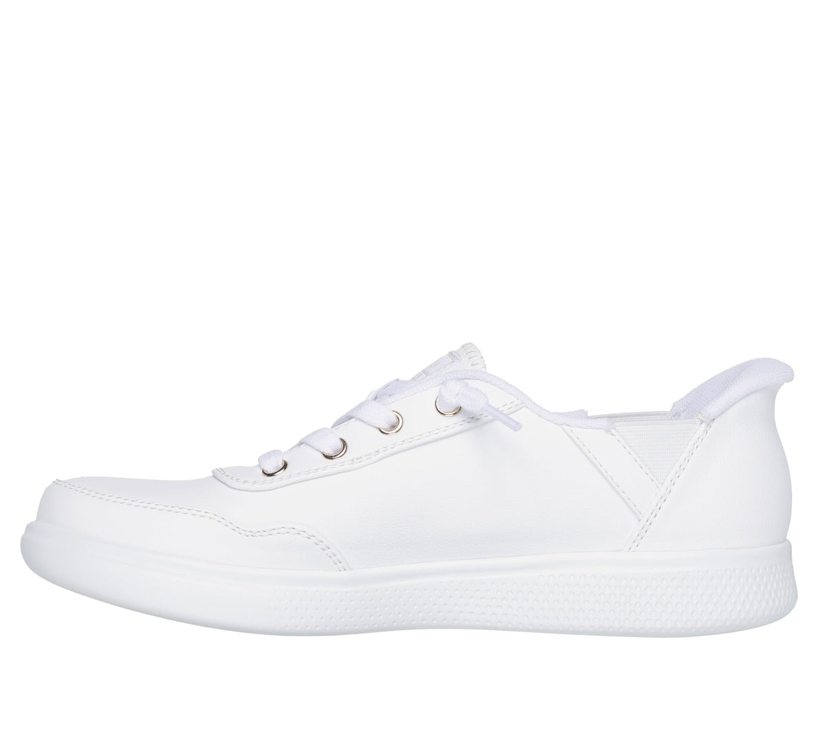 Skechers Women's Hands Free Slip-Ins Bobs Skip – B Cute Classic, White
