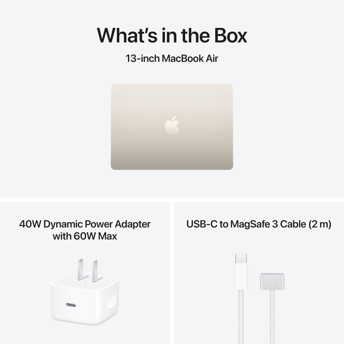 Apple Computadora Portátil MacBook Air 13" 2026 (512GB / Starlight)