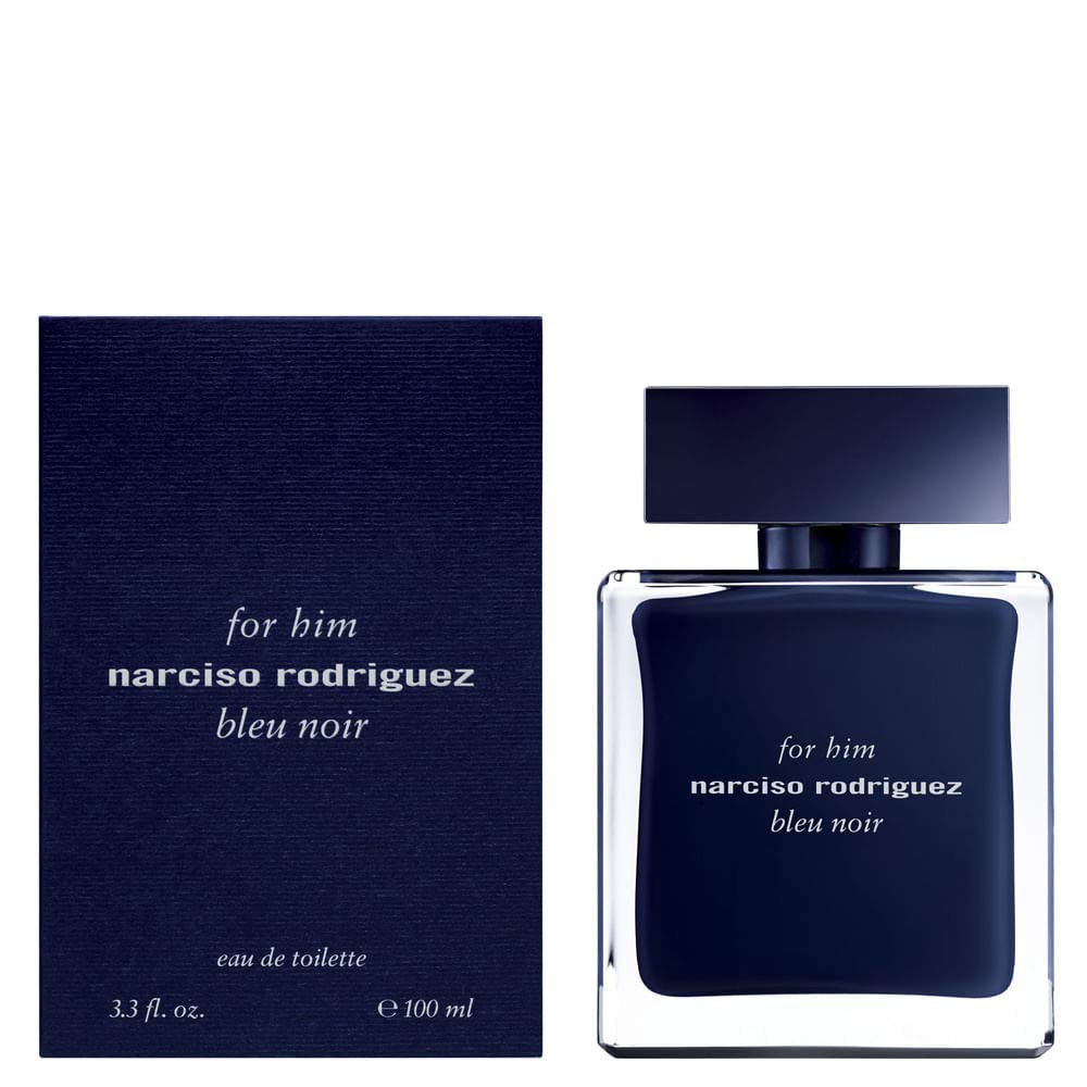 Narciso Rodriguez Him Bleu Noir EDT (3.3 Ounce)