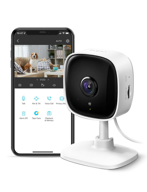 TP-Link Tapo C100 Cámara de Seguridad Interior 1080P