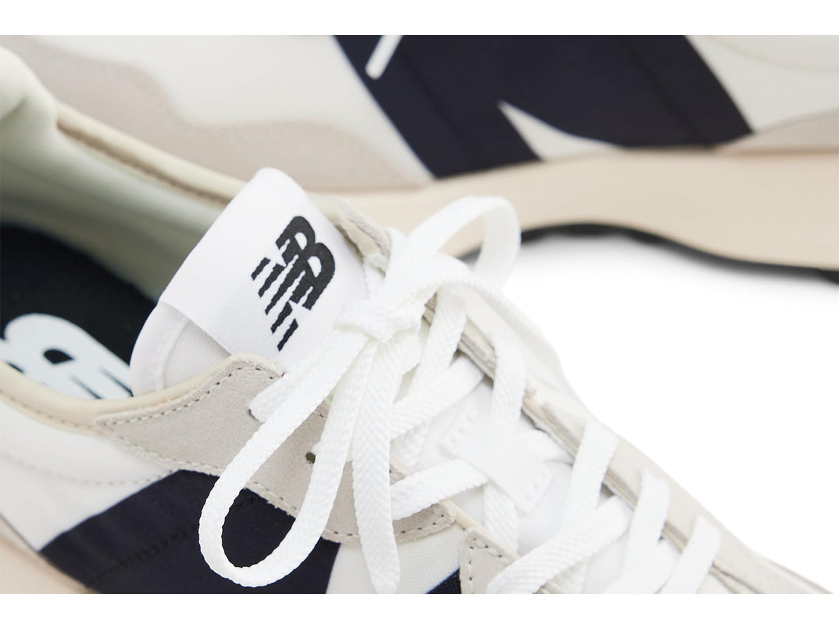 New Balance Women's 327 Sneaker, Sea Salt/White