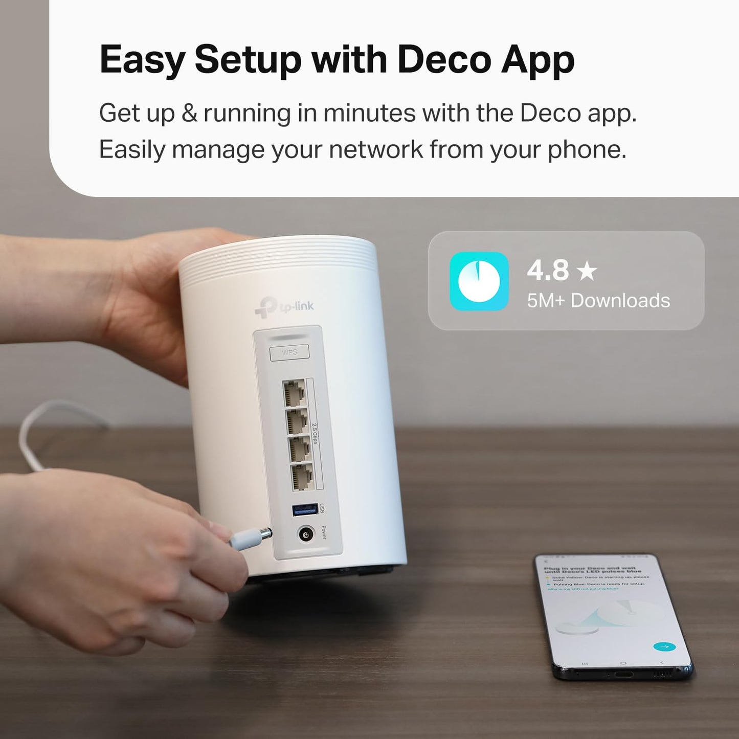 TP-Link Sistema Mesh para Todo el Hogar Deco 7 Pro BE63 (Paquete de 3)