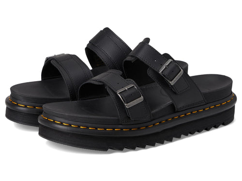 Dr. Martens Unisex Myles Slide Sandal, Black Athena