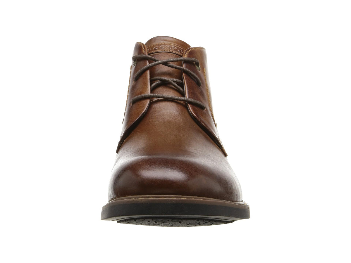 Rockport mens Classic Break chukka boots, Dark Brown Leather