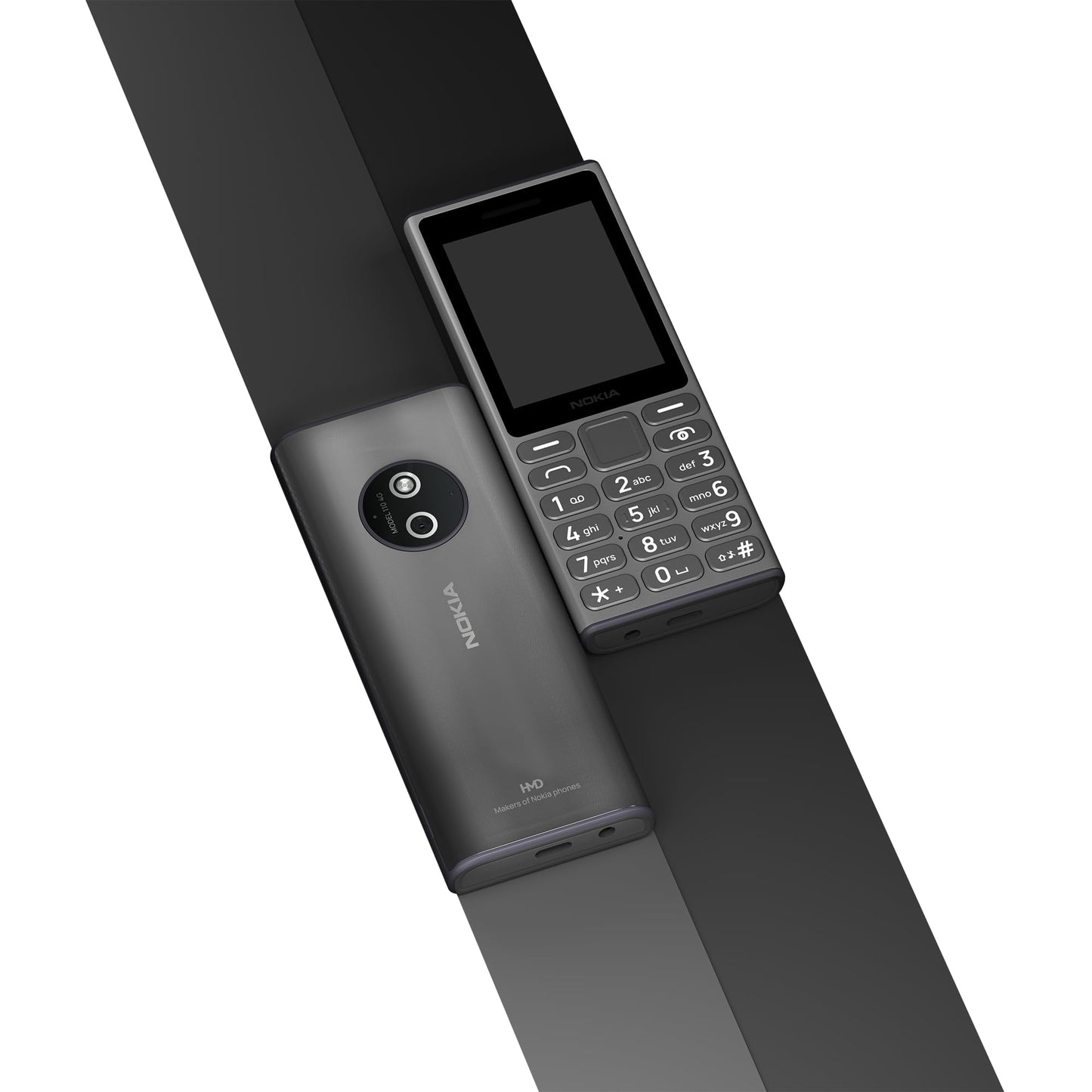 Nokia Teléfono Celular Desbloqueado 110 4G (2024 / Titanium)