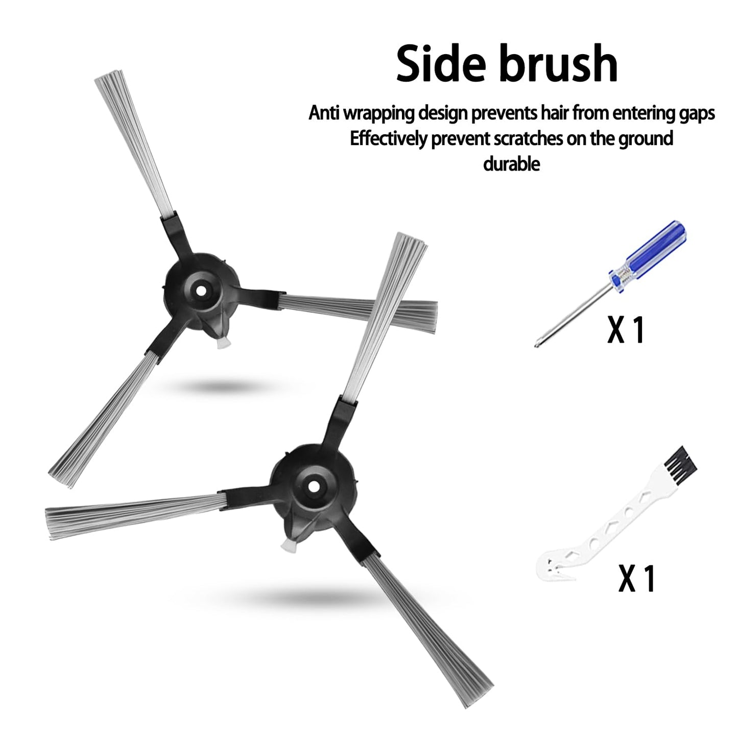 XVXUOU Kit de Accesorios para Robot Aspirador Xiaomi (16 Piezas)