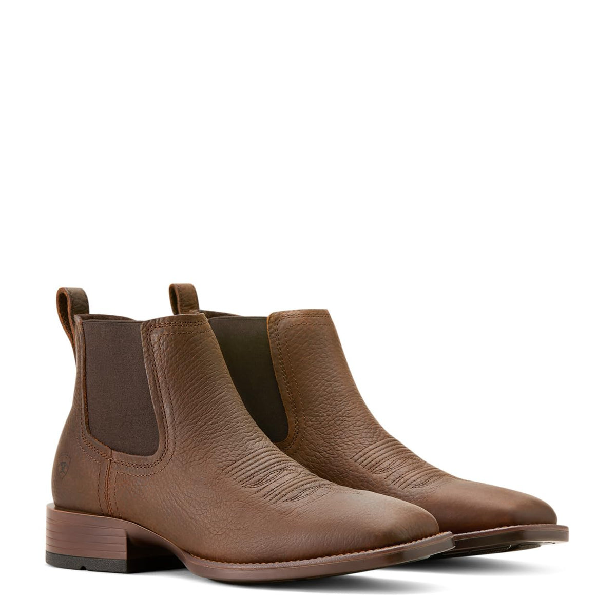 ARIAT Men's Booker Ultra Western Boot, Brown Oiled Rowdy