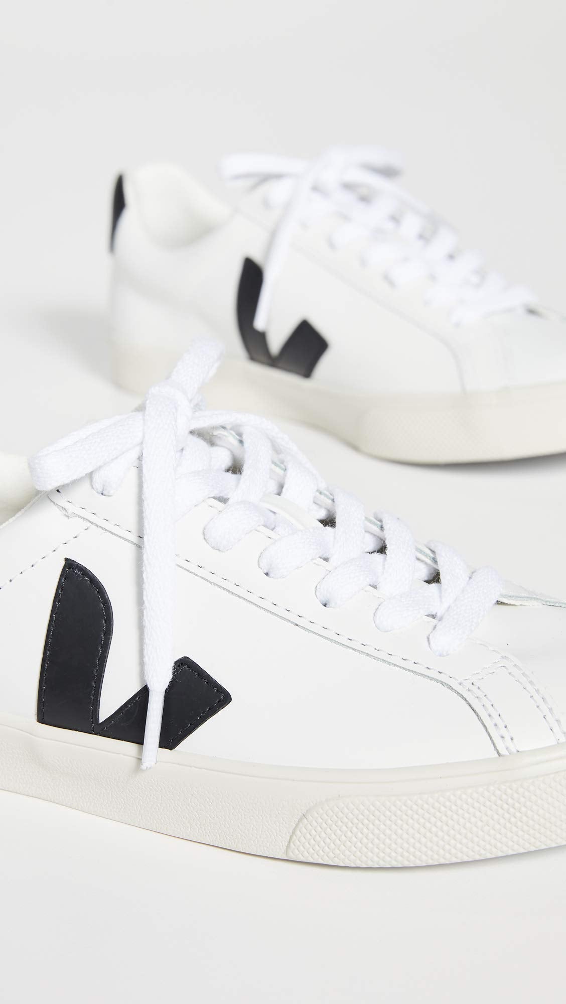 Veja Women's Esplar Logo Sneakers, Extra White/Black