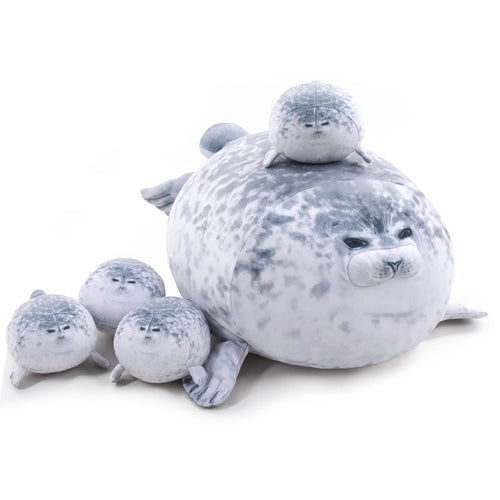 TOYSYM Almohada de Peluche de Foca Regordeta (20 pulgadas)
