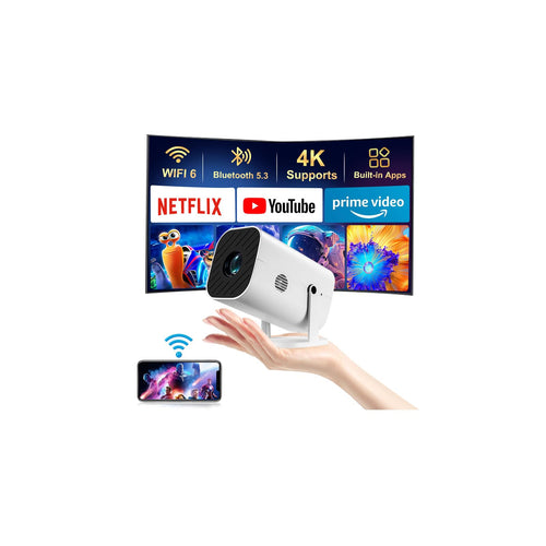 Mini Proyector Inteligente 1080P (WiFi / Bluetooth)