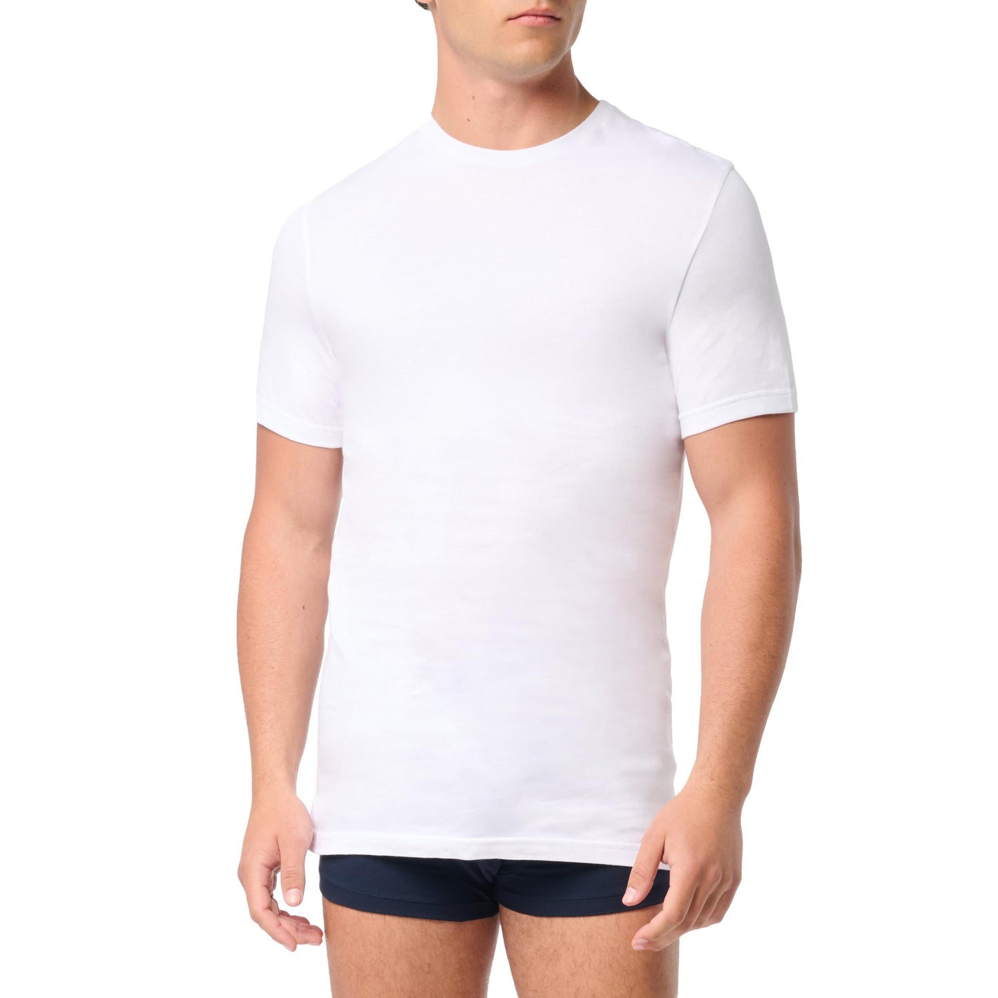 Tommy Hilfiger Camisetas Interiores Clásicas de Algodón para Hombre (Paquete de 3)