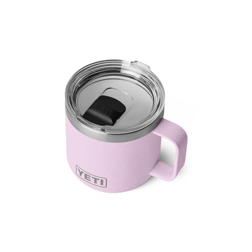 YETI Taza Apilable Rambler de 14 oz con Revestimiento Cerámico (Flor de Cerezo)
