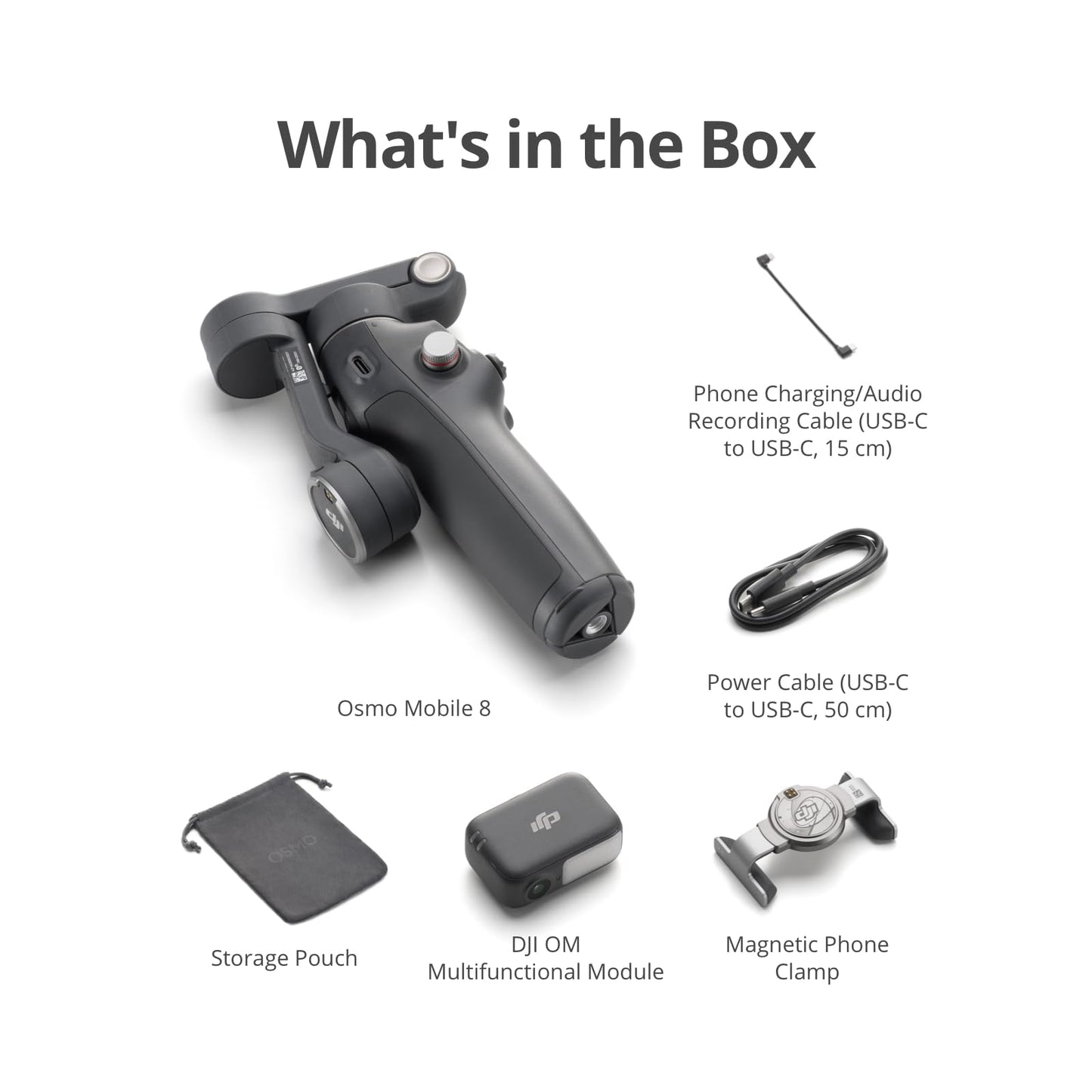 DJI Osmo Mobile 8 Estabilizador de Teléfono Combo Avanzado