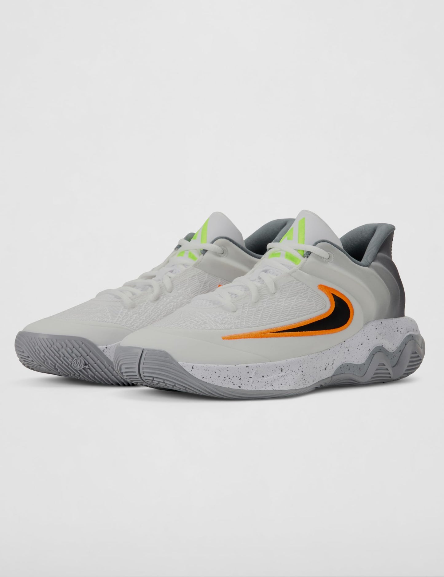 Nike Men's Giannis Immortality 4 Basketball Shoes, White/Black-Volt-Wolf Grey