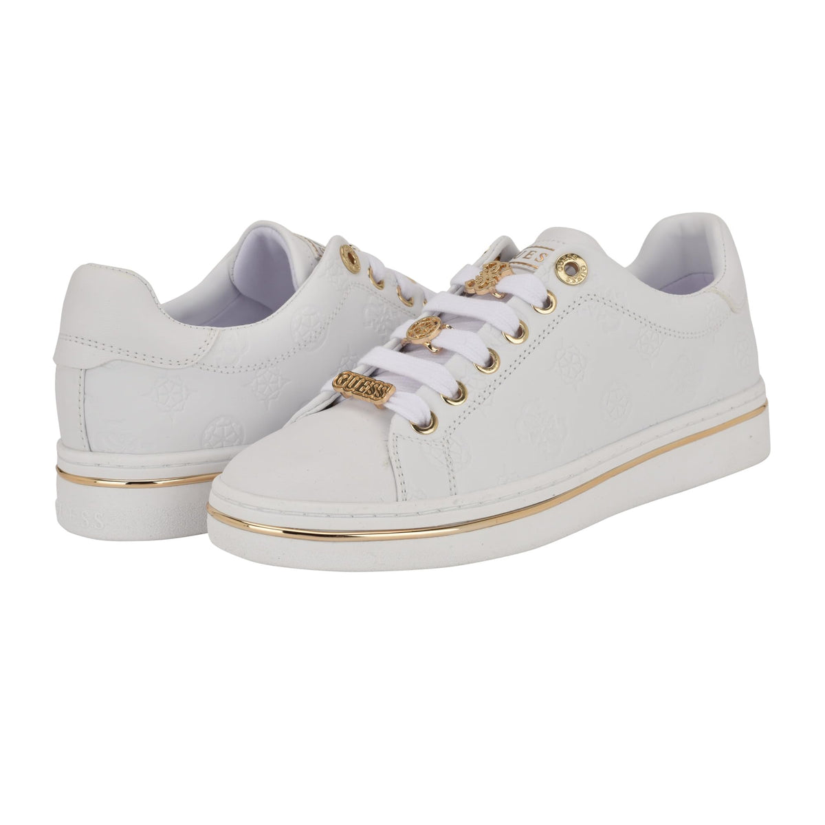 Guess Women's Stasey Sneaker, White 141