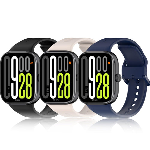 Z.DuDuZAZA Correas de Reloj Inteligente para Redmi Watch 5 (Paquete de 3 / Pack de Color C)
