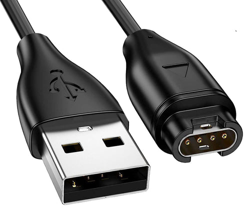 Ankky Cable Cargador USB para Reloj Garmin (Negro / 3.3ft)