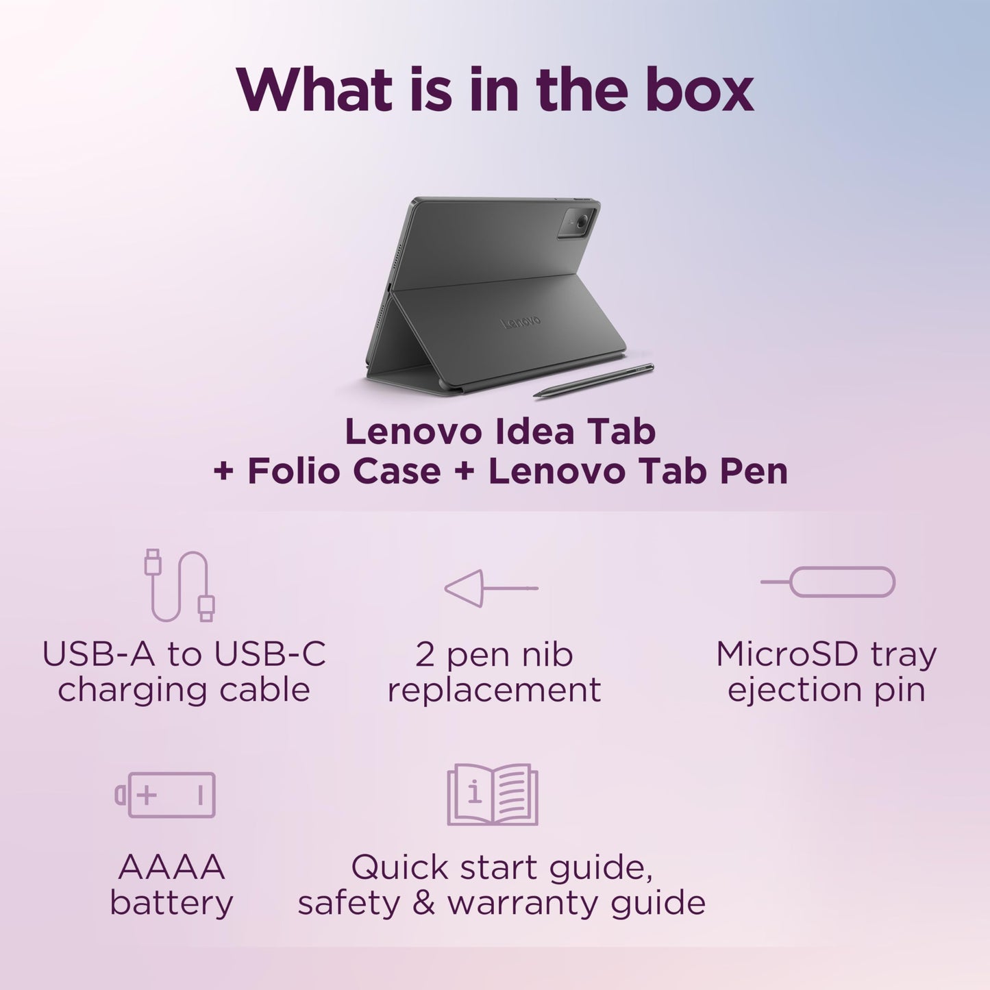 Lenovo Tableta Universitaria Idea Tab (128GB)