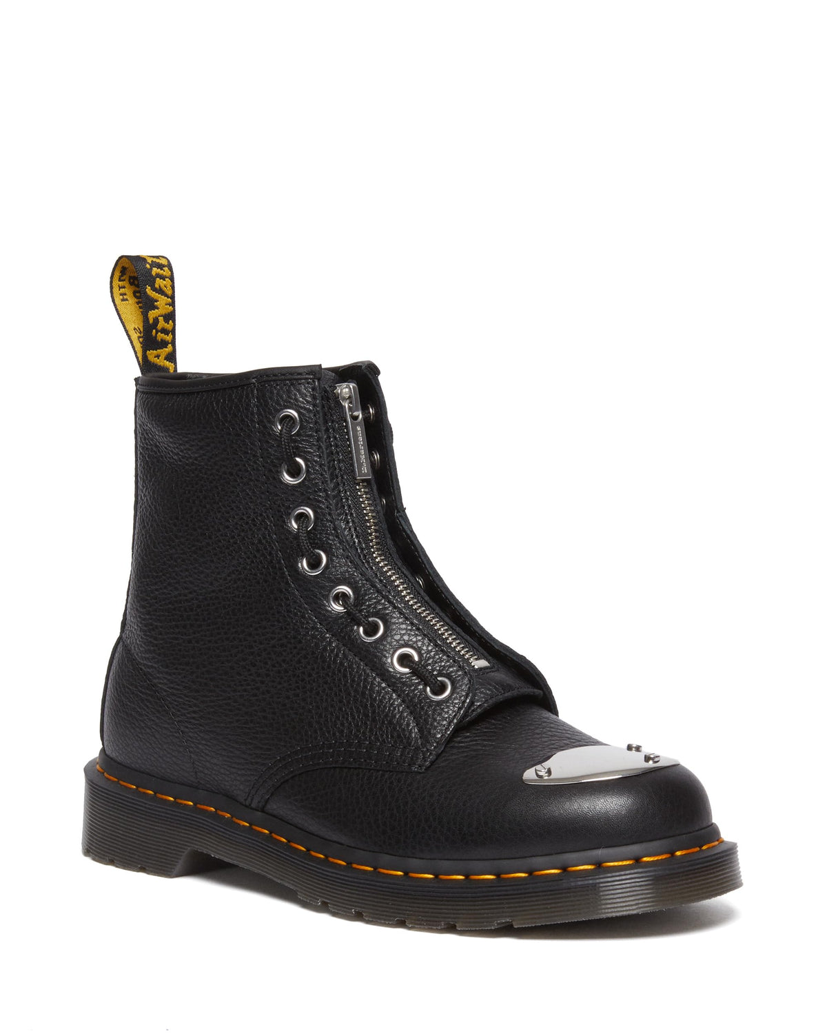Dr. Martens Unisex 1460 Pascal HDW Fashion Boot, Black Milled Nappa