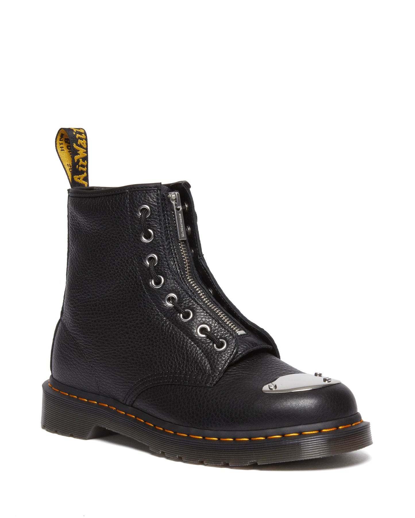 Dr. Martens Unisex 1460 Pascal HDW Fashion Boot, Black Milled Nappa