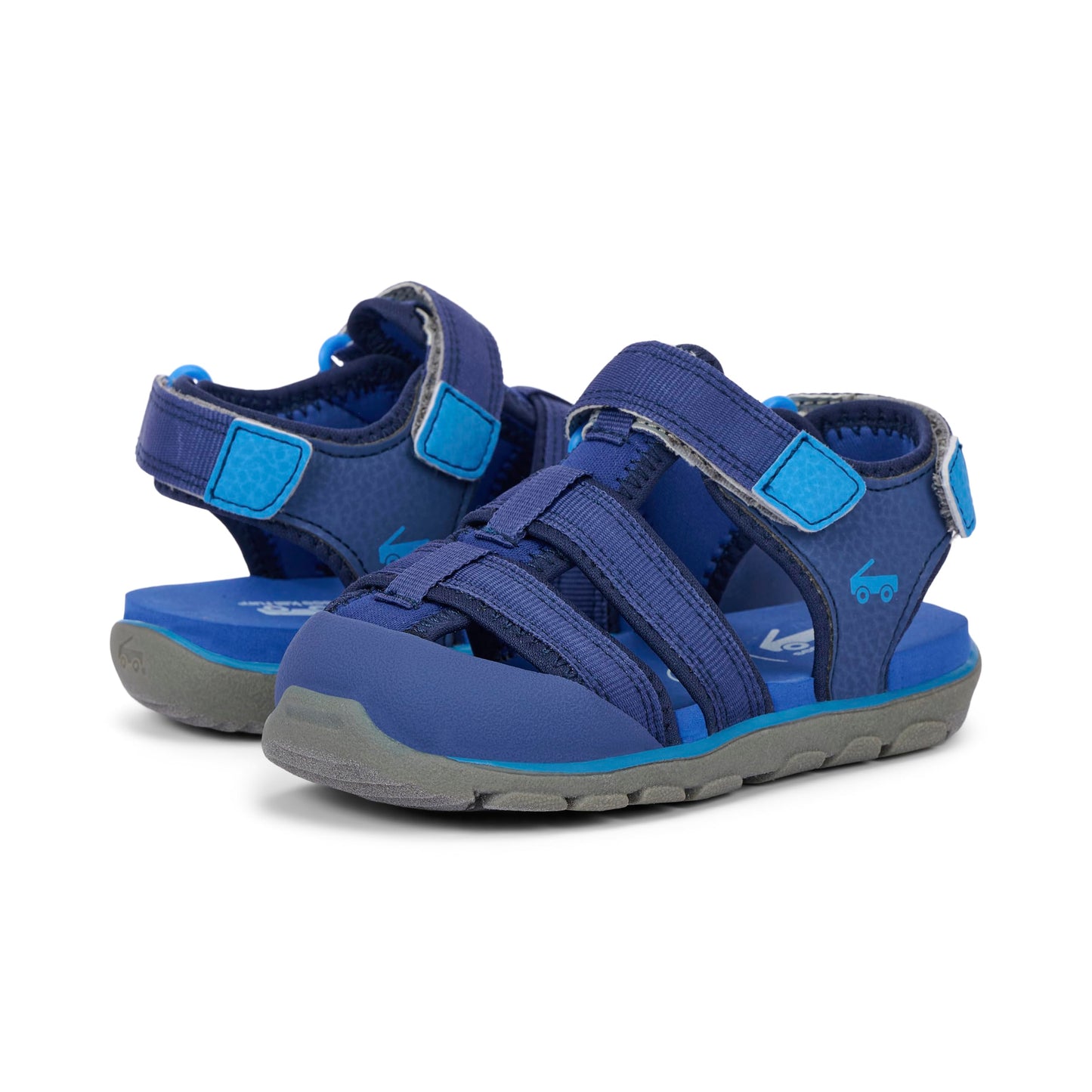 See Kai Run Wilder II - Pool & Waterpark Sandals for Little Kids - Navy