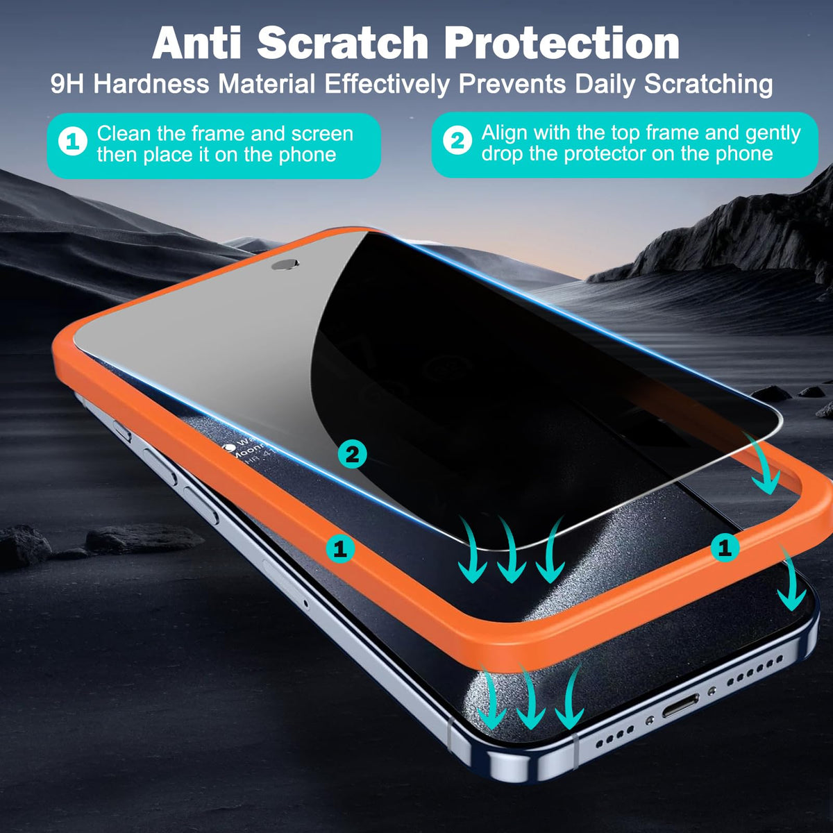 PEHAEL Protector de Pantalla de Privacidad y Lente (iPhone 18 Pro Max)