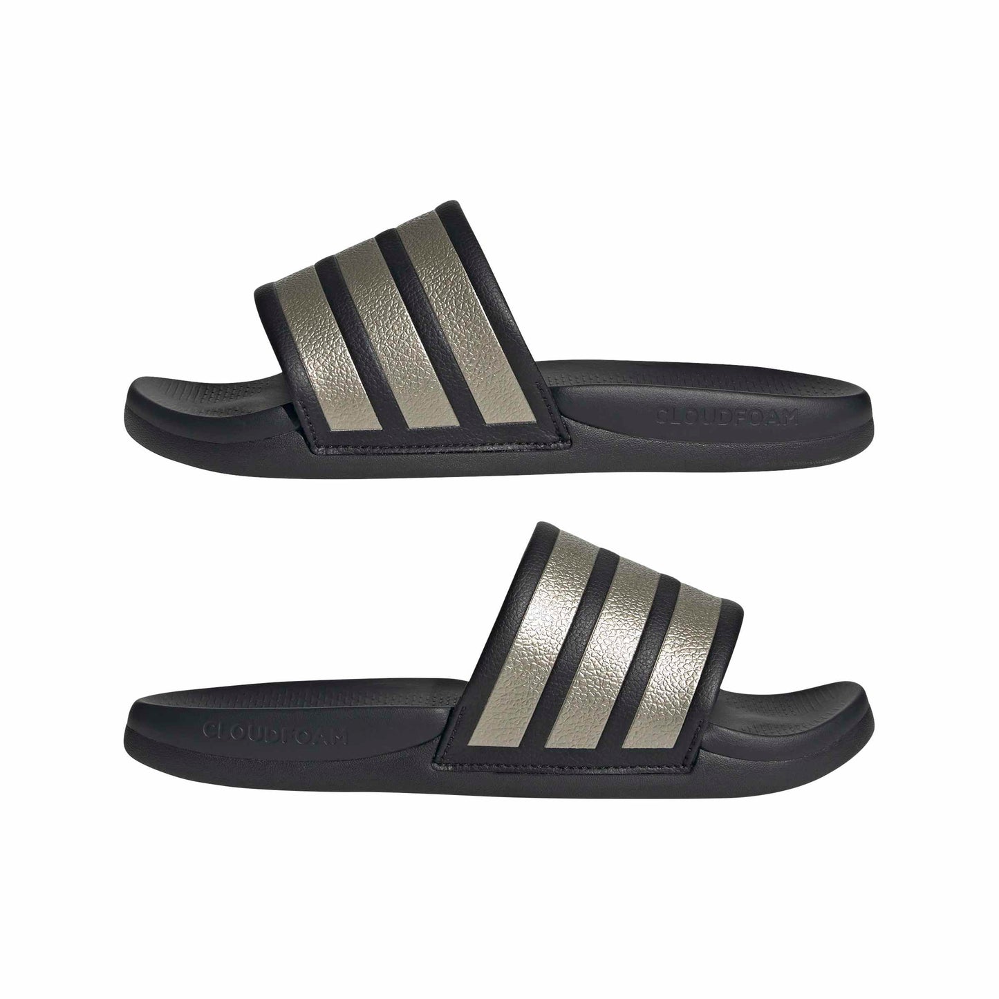 adidas Women's Adilette Comfort 2.0, BlackCyberMetallicBlack