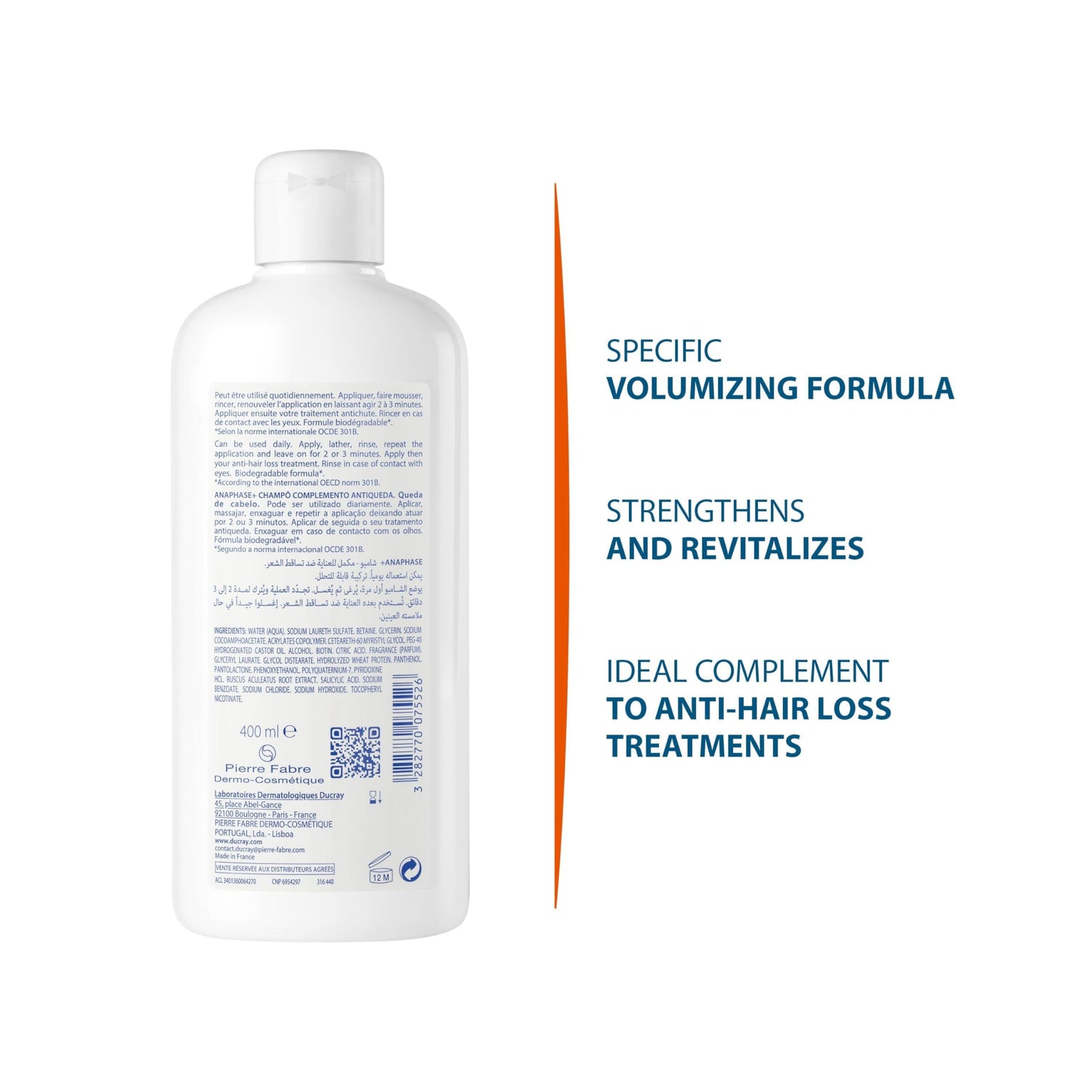 Ducray Champú Anaphase+ (13.5 fl. oz.)