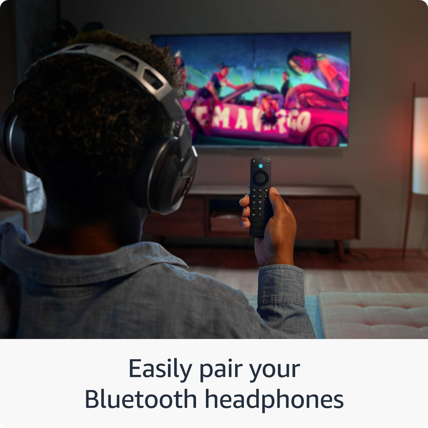 Amazon Fire TV Control Remoto Alexa Voice Remote Pro (Modelo Más Reciente)