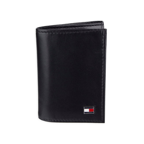 Tommy Hilfiger Billetera Tríptica de Cuero para Hombre