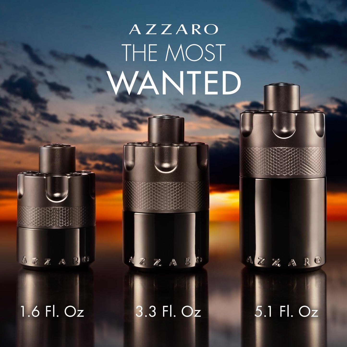 Azzaro The Most Wanted Intense para Hombre (3.3 Fl Oz / EDP)