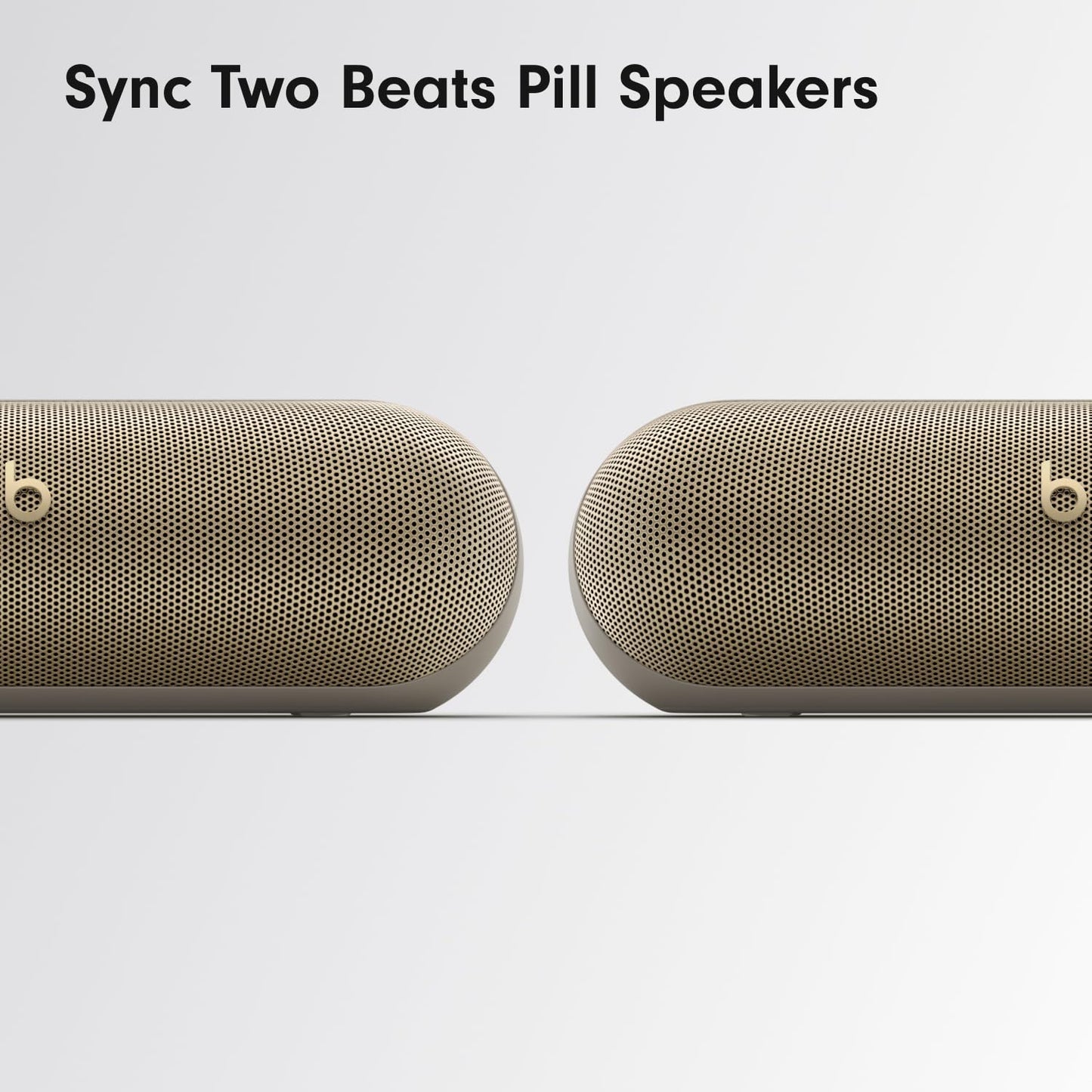 Beats Pill Altavoz Portátil con Bluetooth (Oro Champán / 24 Horas)
