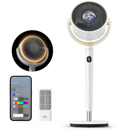 DREO Ventilador Inteligente de Pedestal y Piso (35-40")