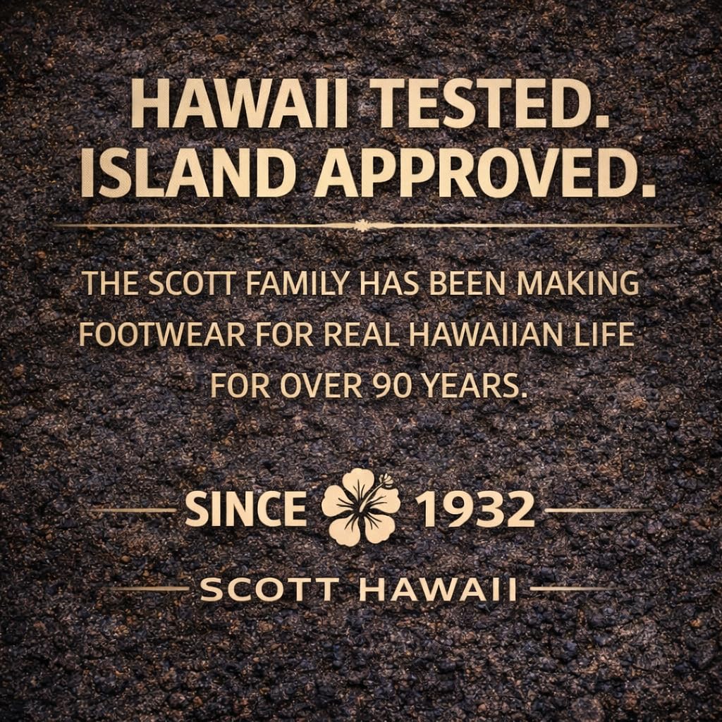 Scott Hawaii Marine Flip Flop | Marlin Fish Design | Tubular Nylon Strap | Non-Marking Outsole | No-Slip Boat Sandal | Arch Support