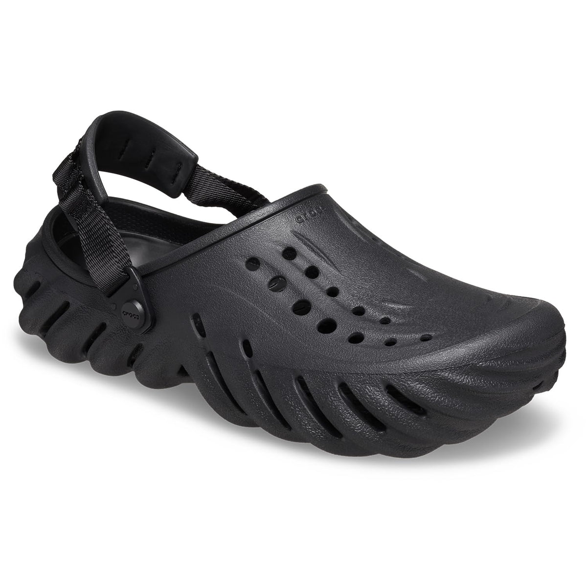 Crocs Unisex-Adult Echo Clogs, Black