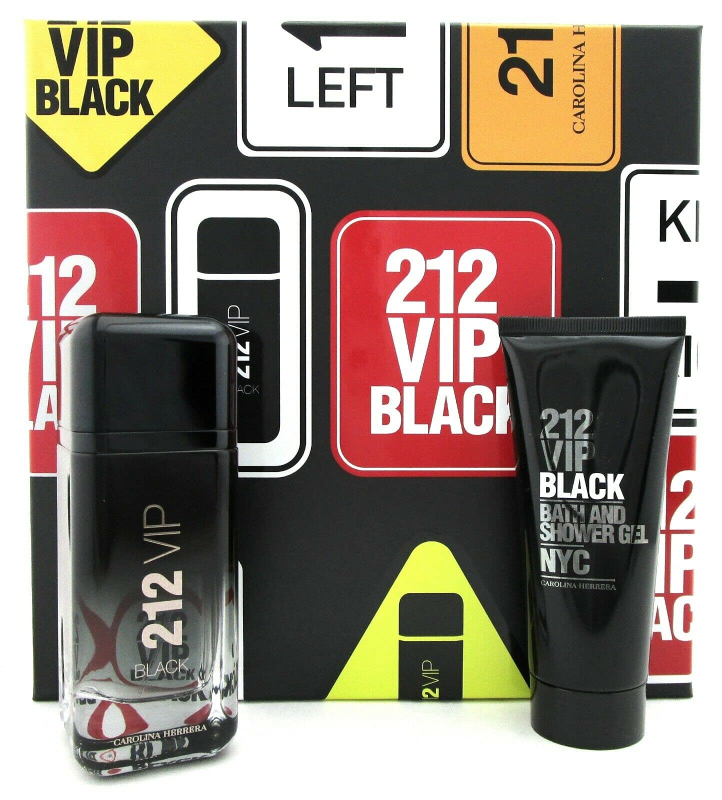 Carolina Herrera 212 VIP Black Set de 2 Piezas para Hombre