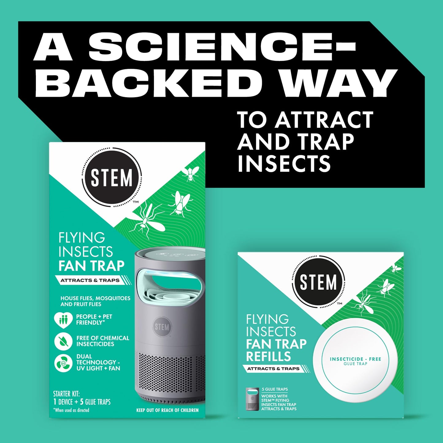 STEM Trampa con Ventilador para Insectos (Kit de Inicio)