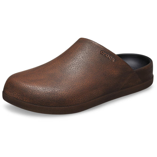 Crocs Unisex-Adult Dylan Mules Clogs-Shoes, Mocha