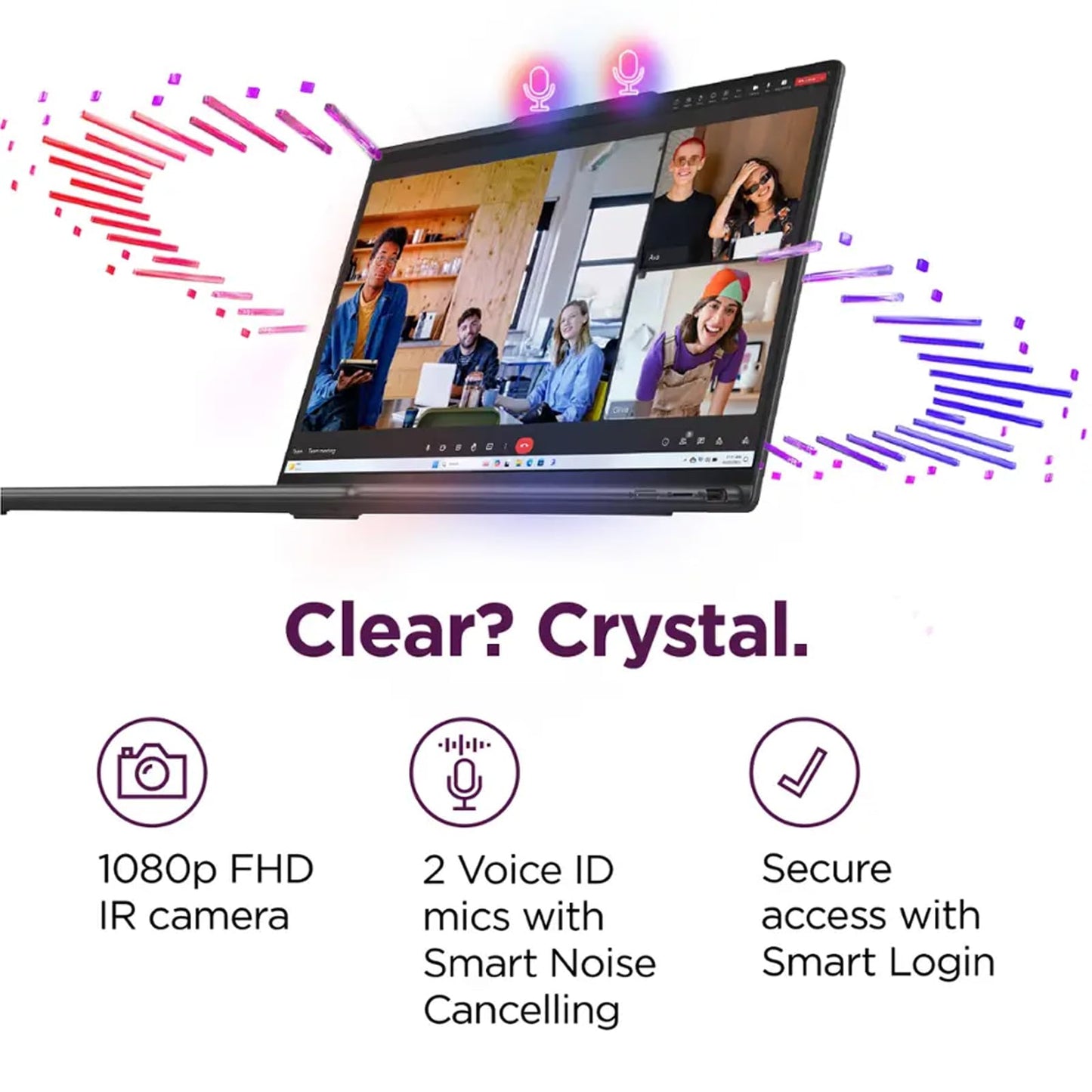 Lenovo Yoga 7i Laptop 2 en 1 (16" FHD+ 2K / Storm Grey)