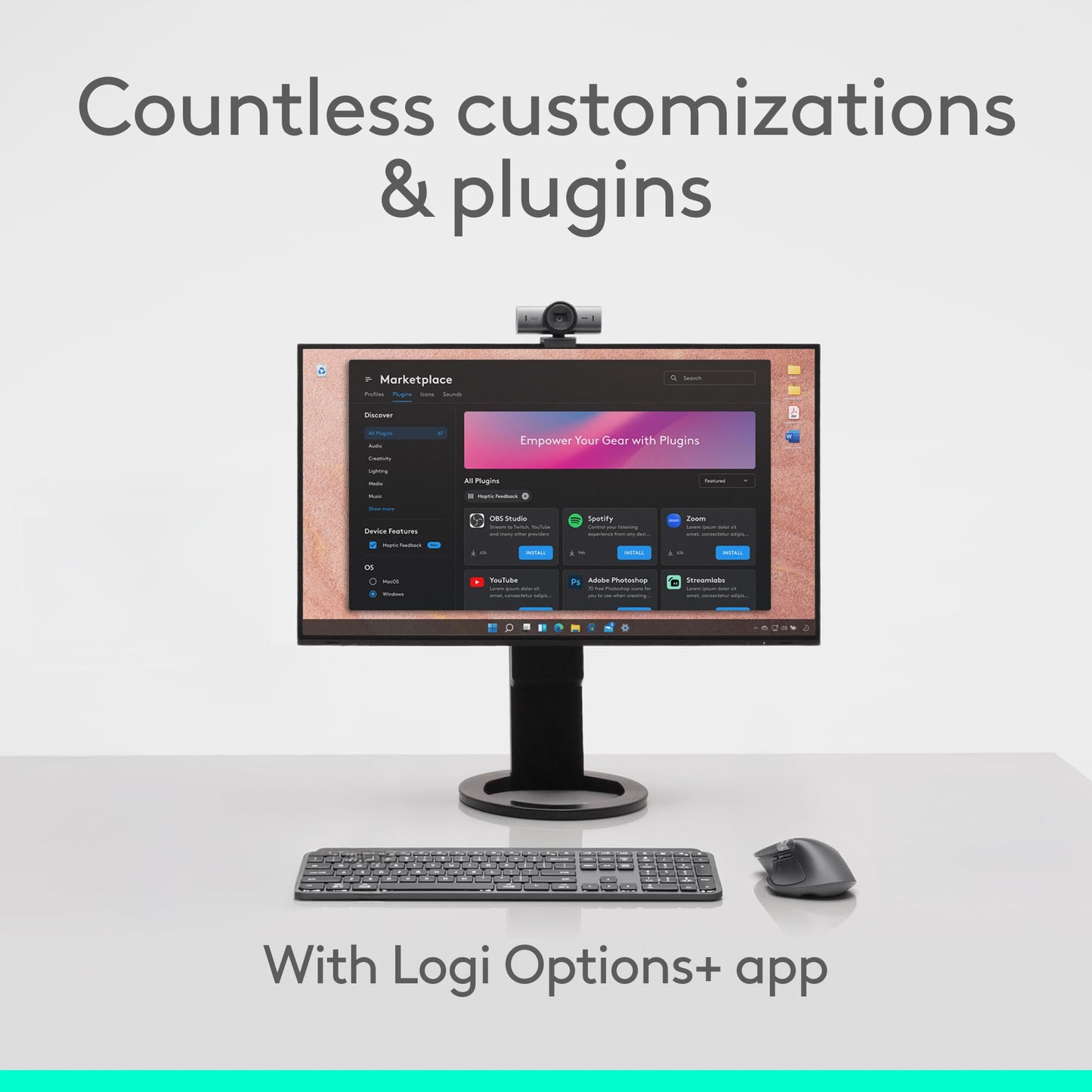 Logitech Ratón Inalámbrico Ergonómico MX Master 4 (Grafito)