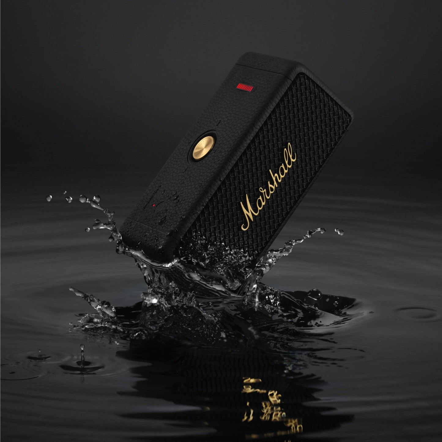 Marshall Emberton II Altavoz Portátil Bluetooth (Negro y Latón)