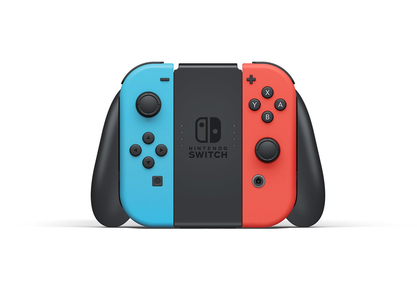Nintendo Switch with Neon Blue and Neon Red Joy-Con - Handheld Gaming Console